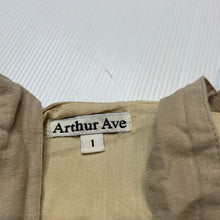 Load image into Gallery viewer, Boys Arthur Ave, linen romper, shortalls, GUC, size 1,  