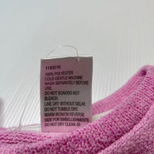 Load image into Gallery viewer, Girls Mango, pink knit short sleeve top, GUC, size 4,  