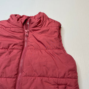 Girls Anko, puffer vest / sleeveless jacket, light marks, FUC, size 4,  