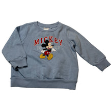 Load image into Gallery viewer, Boys Disney, Mickey Mouse fleece lined sweater / jumper, FUC, size 1,  