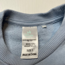 Load image into Gallery viewer, Boys Disney, Mickey Mouse fleece lined sweater / jumper, FUC, size 1,  