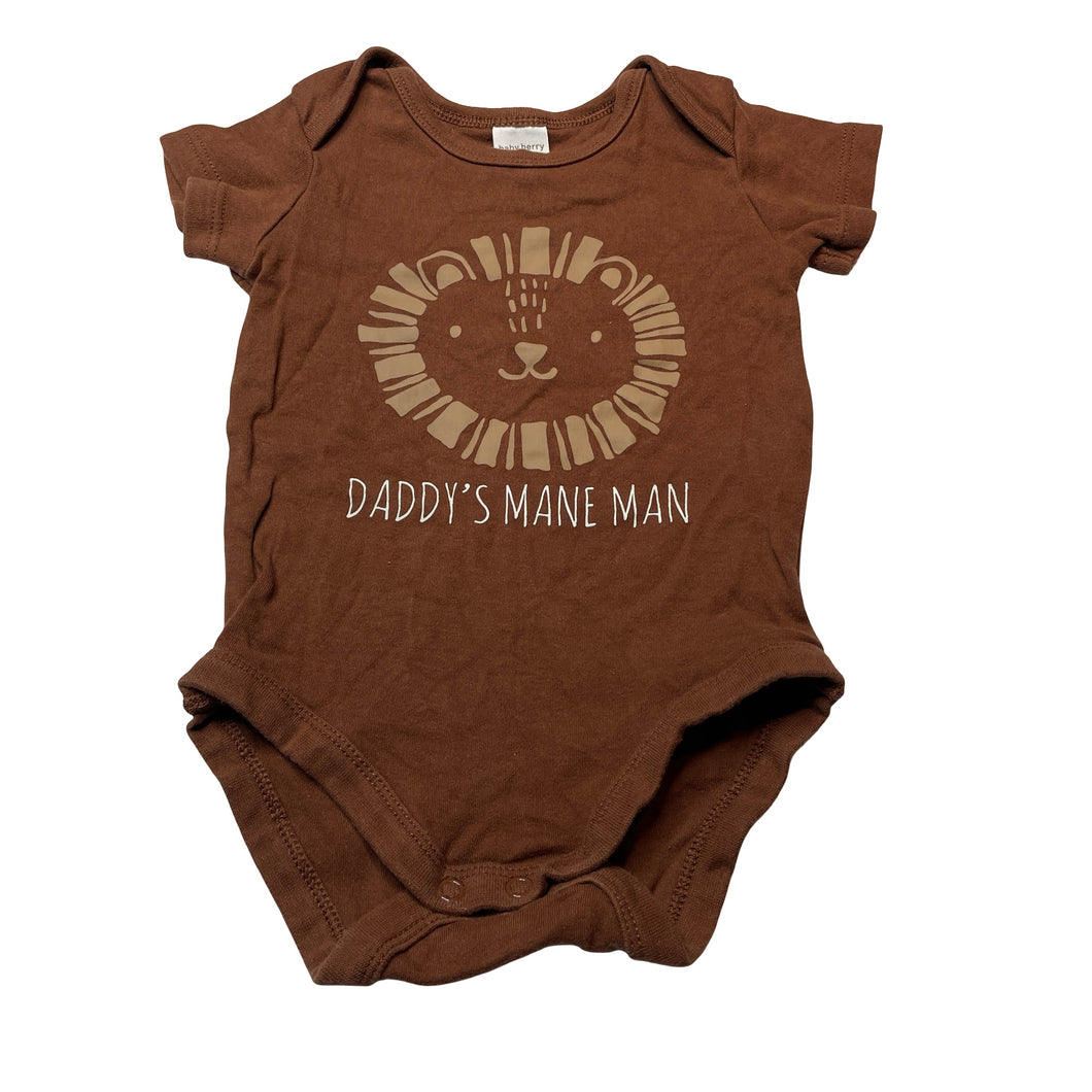 Boys Baby Berry, soft cotton bodysuit / romper, EUC, size 1,  
