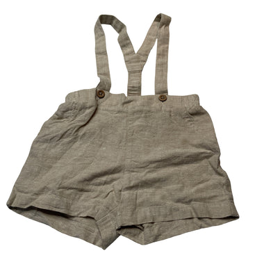 Boys Baby Baby, cotton / linen shorts, elasticated, GUC, size 1,  