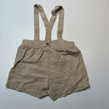 Load image into Gallery viewer, Boys Baby Baby, cotton / linen shorts, elasticated, GUC, size 1,  