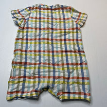 Load image into Gallery viewer, Boys Jack &amp; Milly, lightweight organic cotton romper, GUC, size 1,  