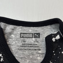 Load image into Gallery viewer, Unisex Puma, cotton bodysuit / romper, GUC, size 00,  