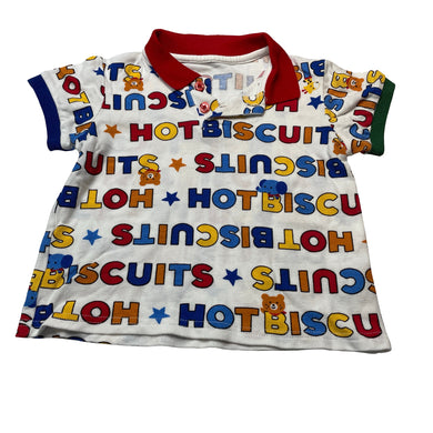 Boys cotton, polo shirt top, GUC, size 1,  