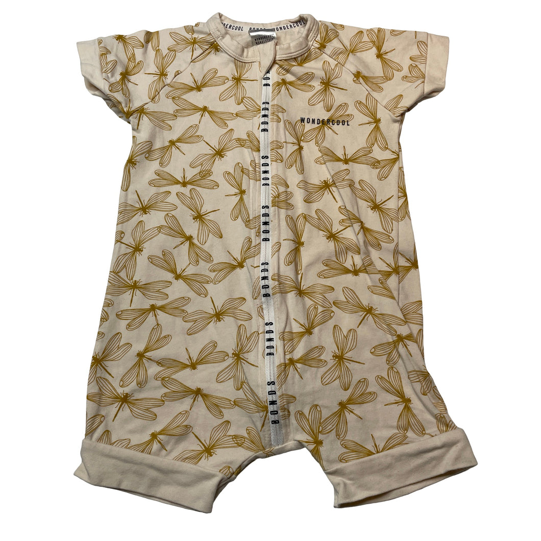 Unisex Bonds, WONDERCOOL zip wondersuit / zippy / romper, EUC, size 1,  