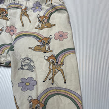 Load image into Gallery viewer, Girls Disney, Bambi stretchy pyjama pants / bottoms, GUC, size 1,  