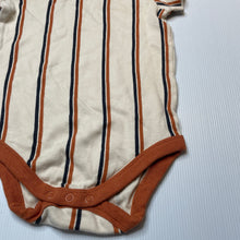 Load image into Gallery viewer, Boys Baby Berry, striped cotton bodysuit / romper, GUC, size 2,  