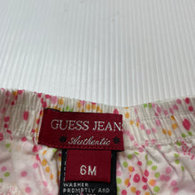 Load image into Gallery viewer, Girls Guess Jeans, lightweight cotton skirt, elasticated, EUC, size 6 months,  