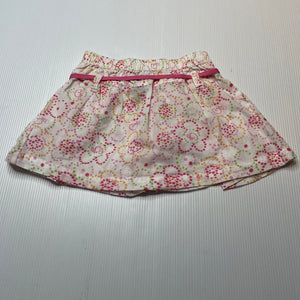 Girls Guess Jeans, lightweight cotton skirt, elasticated, EUC, size 6 months,  