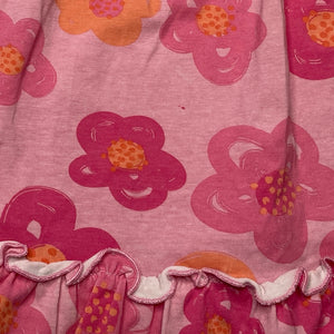 Girls All 4 Me, floral stretch cotton summer dress, GUC, size 2, L: 44cm