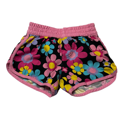 Girls Target, floral lightweight board shorts, elasticated, EUC, size 3,  