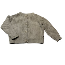 Load image into Gallery viewer, Unisex HALO &amp; HORNS, bamboo / cotton knit cardigan, GUC, size 000,  