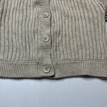 Load image into Gallery viewer, Unisex HALO &amp; HORNS, bamboo / cotton knit cardigan, GUC, size 000,  