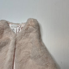 Load image into Gallery viewer, Girls Baby Baby, soft feel faux fur vest, EUC, size 000,  