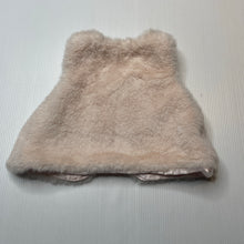 Load image into Gallery viewer, Girls Baby Baby, soft feel faux fur vest, EUC, size 000,  