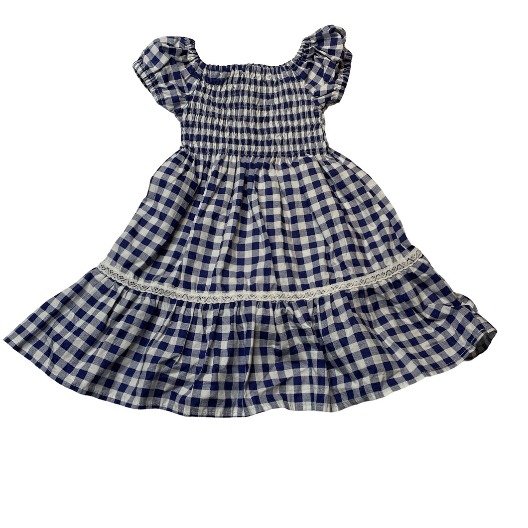Girls Besi Boutique, lightweight cotton dress, no size, armpit to armpit: unstretched: 18.5cm, EUC, size 0-1, L: 42cm