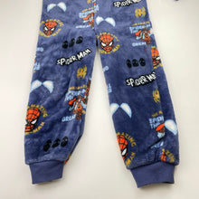 Load image into Gallery viewer, Boys Marvel, Spiderman fleece all-in-one pyjamas, GUC, size 6,  