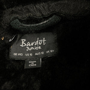 Girls Bardot Junior, fleece lined jacket / coat, EUC, size 10,  