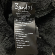 Load image into Gallery viewer, Girls Bardot Junior, fleece lined jacket / coat, EUC, size 10,  