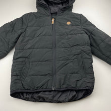 Load image into Gallery viewer, Boys Target, black puffer jacket / coat, EUC, size 5,  