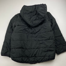 Load image into Gallery viewer, Boys Target, black puffer jacket / coat, EUC, size 5,  
