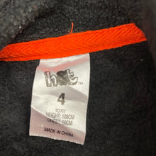 Load image into Gallery viewer, Boys H&amp;T, black fleece zip hoodie sweater, GUC, size 4,  
