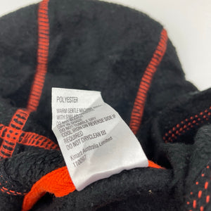 Boys H&T, black fleece zip hoodie sweater, GUC, size 4,  