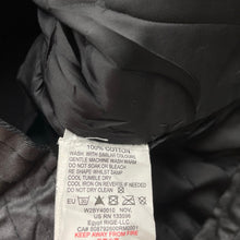 Load image into Gallery viewer, Boys Urban, black coated cotton jacket, small marks on front, FUC, size 5,  