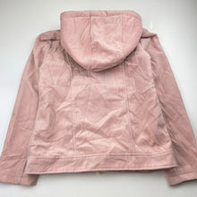 Load image into Gallery viewer, Girls Pumpkin Patch, pink duffle coat / jacket, L: 53cm, marks back sleeves, FUC, size 11,  