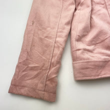 Load image into Gallery viewer, Girls Pumpkin Patch, pink duffle coat / jacket, L: 53cm, marks back sleeves, FUC, size 11,  