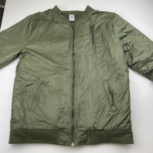 Load image into Gallery viewer, Girls Miss Understood, khaki zip up jacket / coat, GUC, size 14,  