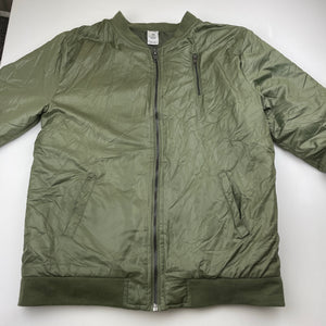 Girls Miss Understood, khaki zip up jacket / coat, GUC, size 14,  