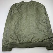 Load image into Gallery viewer, Girls Miss Understood, khaki zip up jacket / coat, GUC, size 14,  