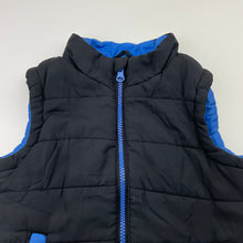 Load image into Gallery viewer, Boys H&amp;T, black puffer vest / sleeveless jacket, GUC, size 4,  
