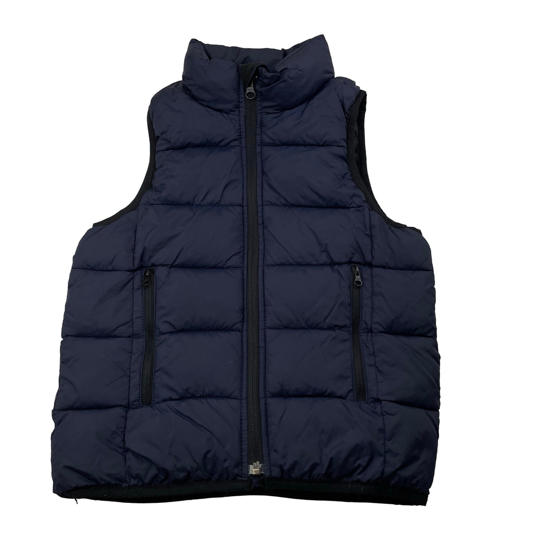 Boys GAP, navy thick puffer vest / sleeveless jacket, EUC, size 4-5,  