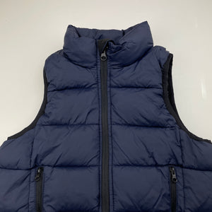 Boys GAP, navy thick puffer vest / sleeveless jacket, EUC, size 4-5,  