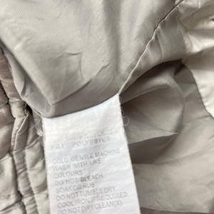 Girls Tilii, grey/silver lightweight hooded vest, FUC, size 10,  