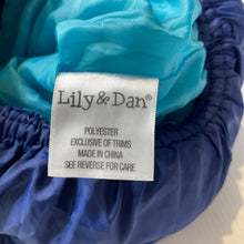 Load image into Gallery viewer, Boys Lily &amp; Dan, blue puffer jacket / vest, detachable hood, EUC, size 3,  