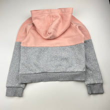 Load image into Gallery viewer, Girls Roxy, organic cotton blend fleece lined hoodie sweater, GUC, size 8,  