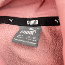 Load image into Gallery viewer, Girls Puma, fleece lined hoodie sweater, marks left shoulder &amp; neck, FUC, size 4,  
