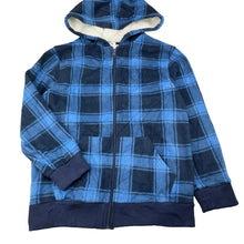 Load image into Gallery viewer, Boys Urban Supply, fleece zip hoodie sweater, EUC, size 10,  