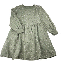 Load image into Gallery viewer, Girls Target, floral stretchy long sleeve dress, GUC, size 6, L: 60cm