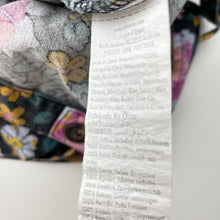Load image into Gallery viewer, Girls Cotton On, KIP &amp; Co x Cotton On floral cotton overalls, wash fade, FUC, size 6,  