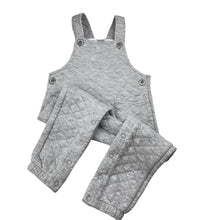 Load image into Gallery viewer, Unisex Baby Berry, soft feel quilted overalls, EUC, size 1,  