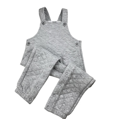 Unisex Baby Berry, soft feel quilted overalls, EUC, size 1,  