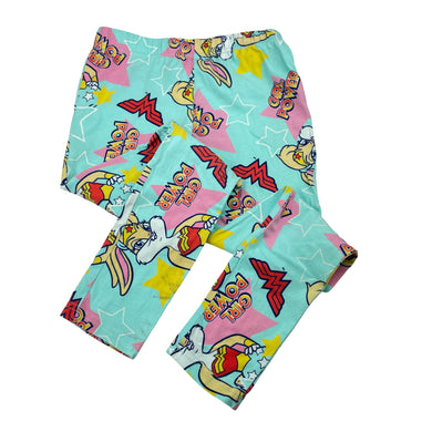 Girls Warner Bros, Lola Bunny leggings, marks front & back right leg, FUC, size 6,  