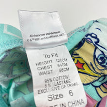 Load image into Gallery viewer, Girls Warner Bros, Lola Bunny leggings, marks front &amp; back right leg, FUC, size 6,  